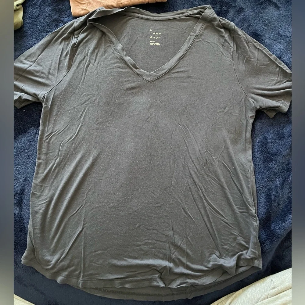 9 T-Shirt bundle! a New Day and Old navy luxe, Short Sleeve Tops, Sz XS/S GUC - Picture 8 of 13